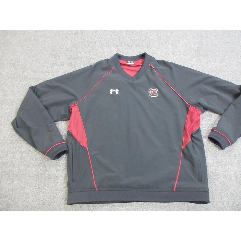 South Carolina Gamecocks Jacket Mens‎ Small NCAA Football Under Armour Pullover